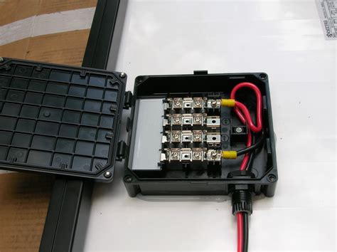 solar array junction box|solar panel junction box replacement.